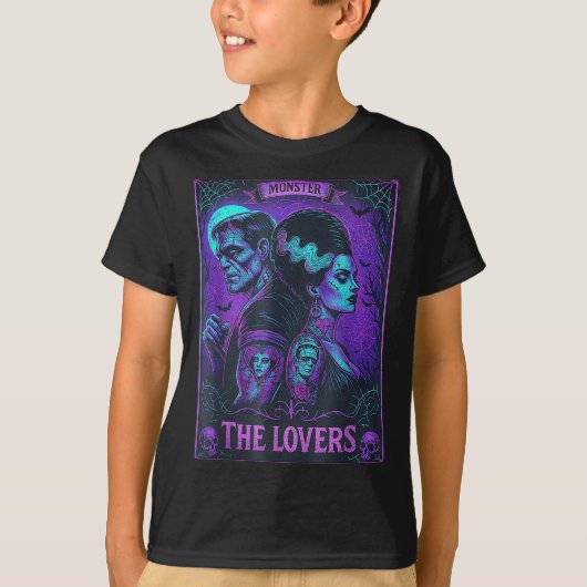 Het monster Frankenstein en de bruid Taro T-shirt (Voorkant)