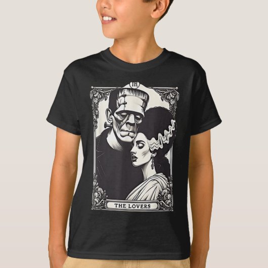 Het monster Frankenstein en de bruid Taro T-shirt (Voorkant)