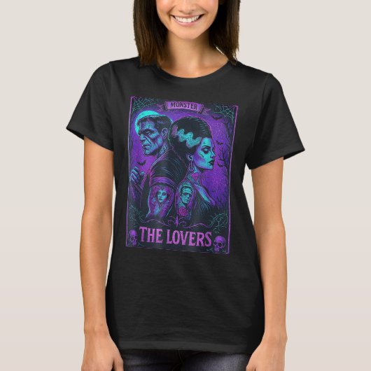 Het monster Frankenstein en de bruid Taro T-shirt (Voorkant)