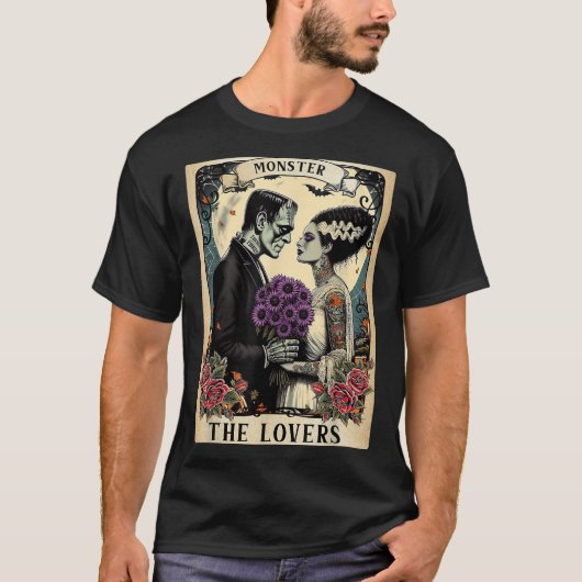 Het monster Frankenstein en de bruid Taro T-shirt (Voorkant)