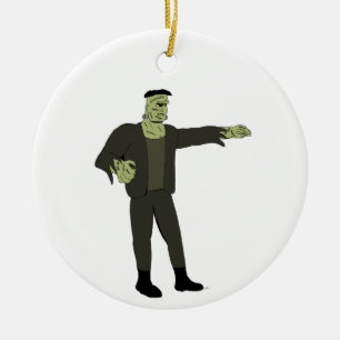 Het monster keramisch ornament