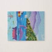 Het monster Loch Ness van Gordon Bruce Legpuzzel (Horizontaal)