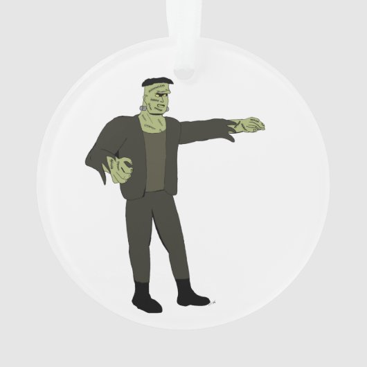 Het monster ornament (achterkant)