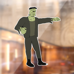 Het monster raamsticker