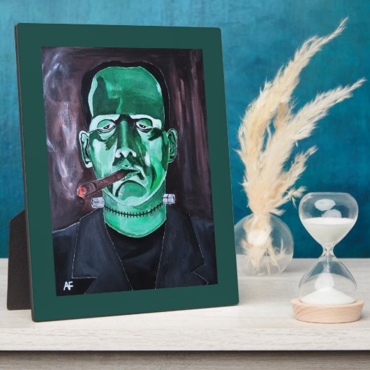 Het monster schilderij van Alfred Fox Fotoplaat (Zijkant)