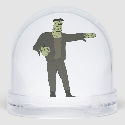 Het monster sneeuwbol (Achterkant)