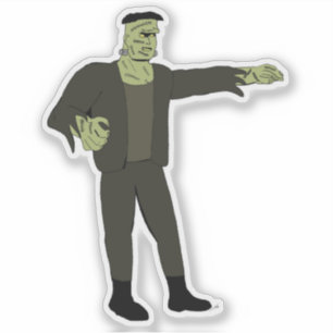 Het monster sticker