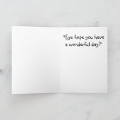 Het Monster van Cyclops Kaart (Binnen)