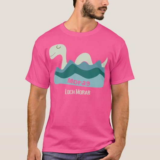 Het monster van het meer van Loch Morar T-shirt (Voorkant)