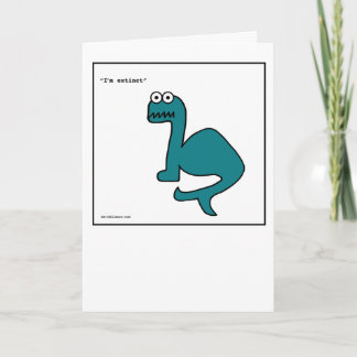 Het Monster van het zee - Wenskaart Kaart