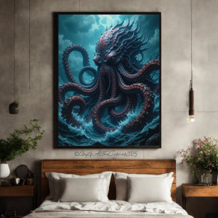 Het monster van Kraken Poster