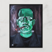 Het monsterschilderij van Alfred Fox Collectable Briefkaart (Voorkant)