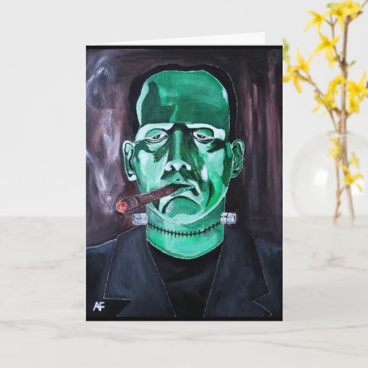 Het monsterschilderij van Alfred Fox Kaart (Gele Bloem)