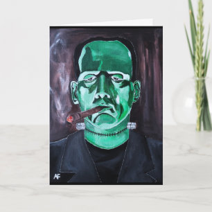 Het monsterschilderij van Alfred Fox Kaart