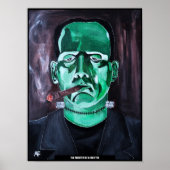 Het monsterschilderij van Alfred Fox Poster (Voorkant)