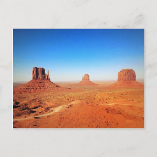 Het Monument in Utah Briefkaart