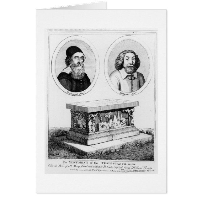 Het monument van de handelaren in de kerkhok (Voorkant)