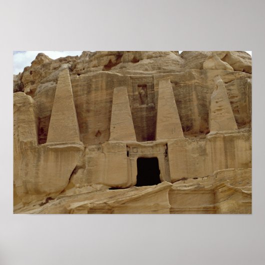 Het monument van de Pyramiden Poster (Voorkant)