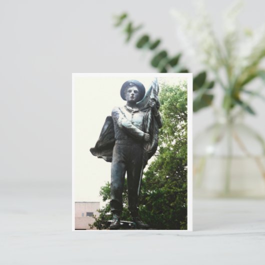 Het monument van de verdediger van het zuiden, Lak Briefkaart (Staand voorkant)