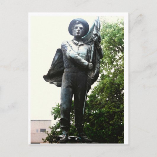 Het monument van de verdediger van het zuiden, Lak Briefkaart (Voorkant)