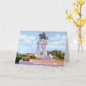 Het Monument van Houston Texas SAM Houston Kaart (Gele Bloem)