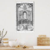 Het monument van koningin Elizabeth Poster (Keuken)