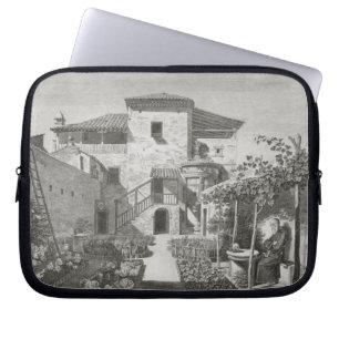 Het monument van Lysikaten in de tuin van de Ca Laptop Sleeve