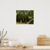 Het monument voor Chopin Poster (Keuken)