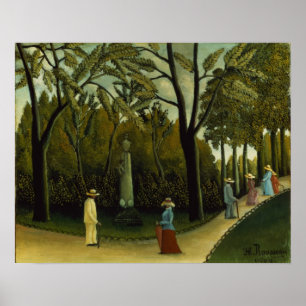 Het monument voor Chopin Poster