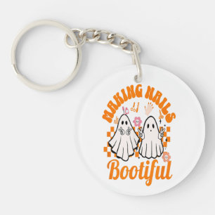 het mooi maken van nagels halloween sleutelhanger
