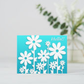 Het mooie Abstracte Briefkaart van Margrieten (Staand voorkant)