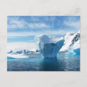 Het mooie Antarctica-landschap met Iceberg Briefkaart (Voorkant)