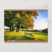 Het mooie Autumn-landschap Briefkaart (Voorkant)