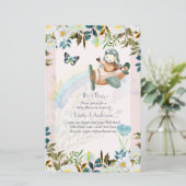 Het mooie Baby shower van pilotenboys (Staand voorkant)