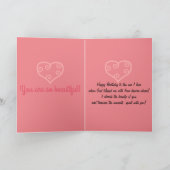 Het MOOIE Begroeten van UITDRUKKINGEN Kaart (Binnen)