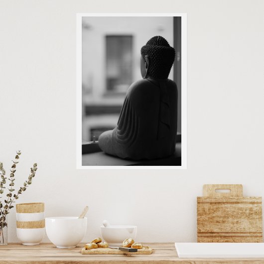 Het mooie Boeddha-Poster Poster (Keuken)