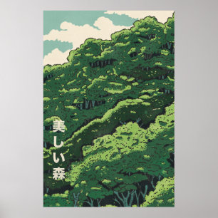 Het mooie bos poster