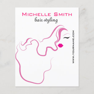 Het mooie brandmerken van het haarHairstyling van Flyer