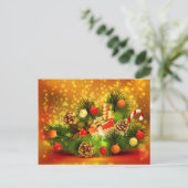 Het mooie Briefkaart van Kerstmis (Staand voorkant)