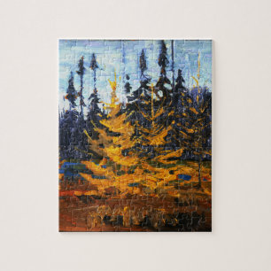 Het mooie Canadese Autumn Forest van Tom Thomson Legpuzzel