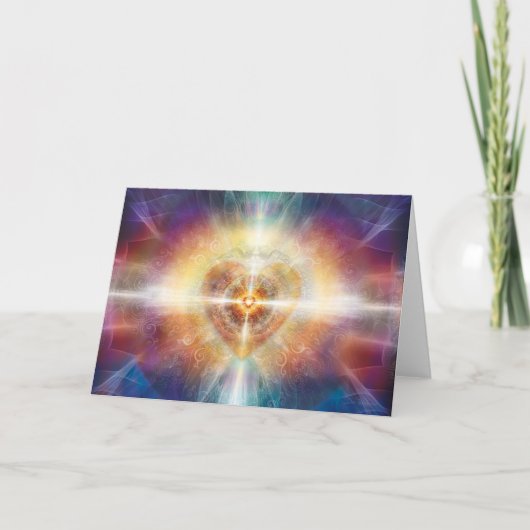 Het mooie Centrum van het Hart Kaart (Voorkant)