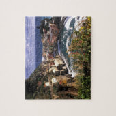 Het mooie dorp Vernazza in de stad Cinque Legpuzzel (Verticaal)