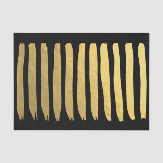 Het mooie Gouden, Zwarte 10lb Verpakkende Document Tissuepapier (Voorkant)