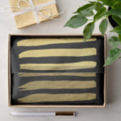 Het mooie Gouden, Zwarte 10lb Verpakkende Document Tissuepapier (Geschenk)