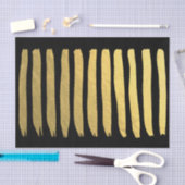 Het mooie Gouden, Zwarte 10lb Verpakkende Document Tissuepapier (Craft)
