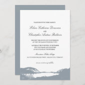 Het mooie grijze bergmeer | Weddenschap Kaart (Voorkant / Achterkant)