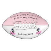 Het mooie Koele Zwarte Football van de Dans van de (Voorkant)