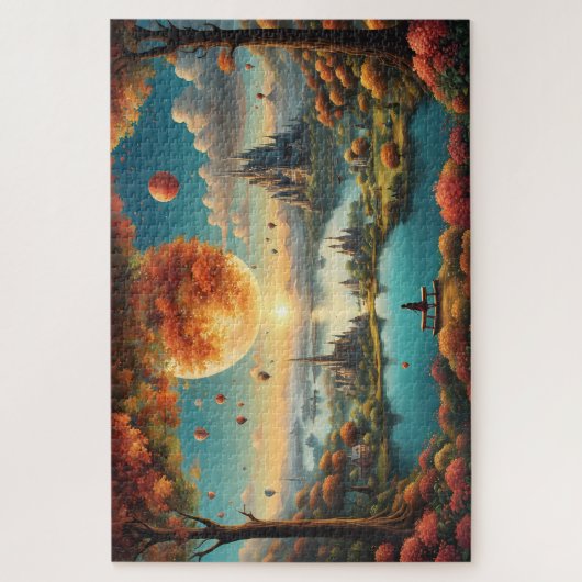 Het mooie koninkrijk legpuzzel (Verticaal)