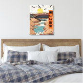 Het Mooie Landschap Canvas Afdruk (Insitu (Slaapkamer))