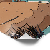 Het Mooie Landschap Perfect Poster (Hoek)